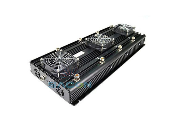 150w krachtige UAV Drone Signal Jammer 8 Antennen Draagbare AC Adapter Voeding