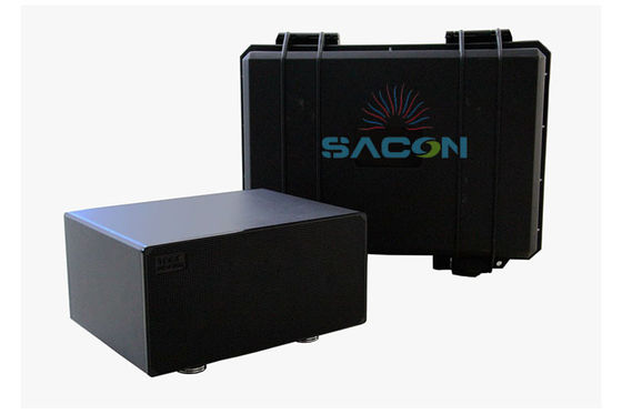 High Power Desktop Audio Voice Recording Jammer met 4~8m Shield Radius 120° Shielding Angle en 105dB Signal Strength