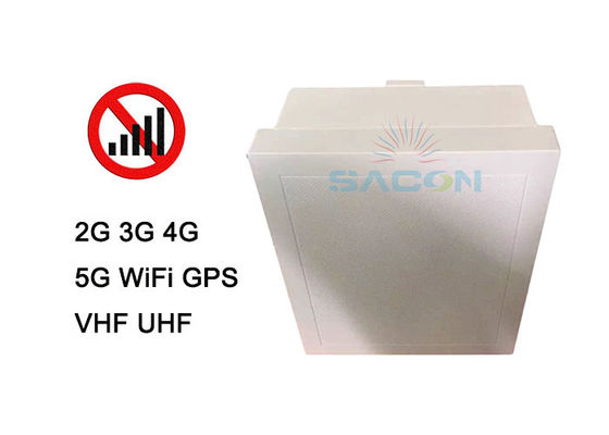 10 Kanaals 5G Signaal Stoorsender met 50m Bereik en 26W Uitgangsvermogen voor Mobiele Telefoon Blokkeren
