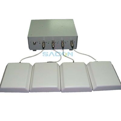 75W High Power 5 Bands Wireless Signal Jammer met Omni Glass Antennas voor veilige locaties