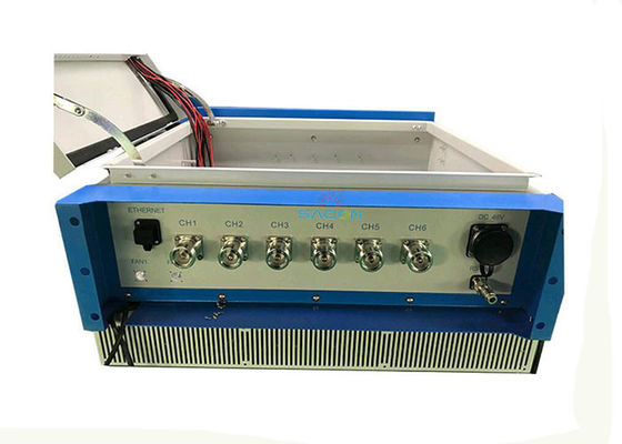 IP65 Waterdichte 400W Krachtige Mobiele Telefoon Jammer met Monitoring Software voor Gevangenissen