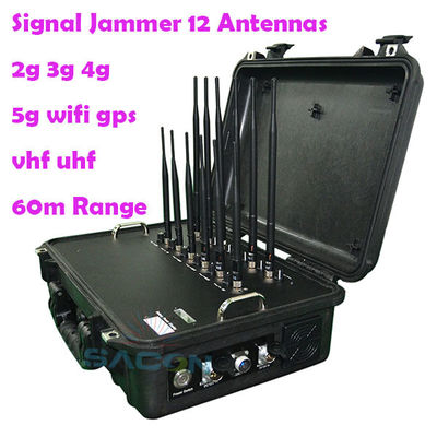 56W 12 Antennes 868MHz 5G Signaal Stopper Blokker voor Multi-Frequentie Blokkeren