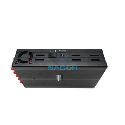 10-Bands Handheld Signaalstoorder met 20m Radius voor Mobiele Telefoon Blokkeren