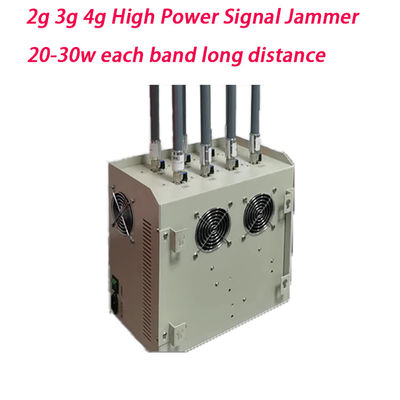 240W High Power Cell Phone Jammer met 8 kanalen en 100m bereik voor veilige faciliteiten