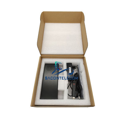 Draagbare signaalstoorzender met 8000mAh batterij, 3 banden 315MHz 433MHz 868MHz en 100m bereik