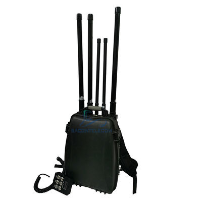 100w GPS WiFi rugzak UAV 2.4km Drone Signal Jammer