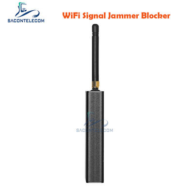 1200mAh accu 10m Storingstraal 2 antennes GPS-signaal jammer WiFi GPS-blokker Draagbaar signaal storing apparaat
