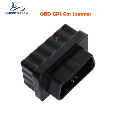 ISO9001 Lichtgewicht OBD GPS Jammer met 15m Radius voor GPS L1 L2 Signalen