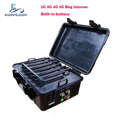 56W uitgangsvermogen 12 banden dekking 60m verstoringsradius mobiele telefoonsignaal verstoringsprogramma mobiele signaalblokker