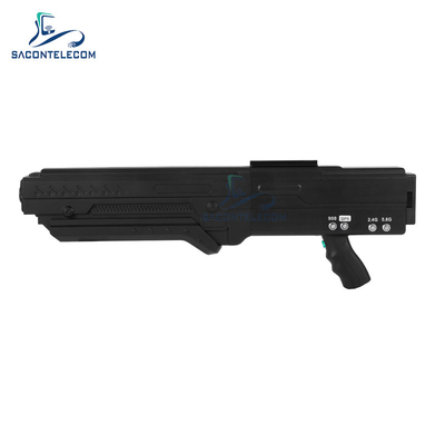 1.2KM afstand geweer drone draagbare UAV Signal Jammer 2.4G 5.8G GPS 900mhz