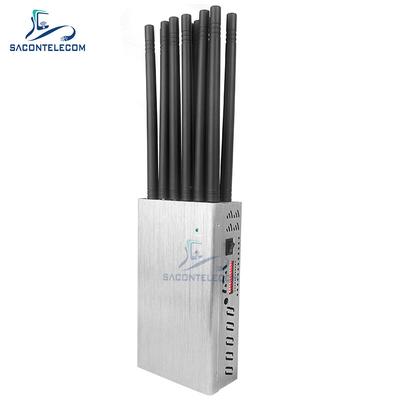 12 kanalen 20w 2 uur werken Draagbare wifi jammer voor mobiele telefoon gps