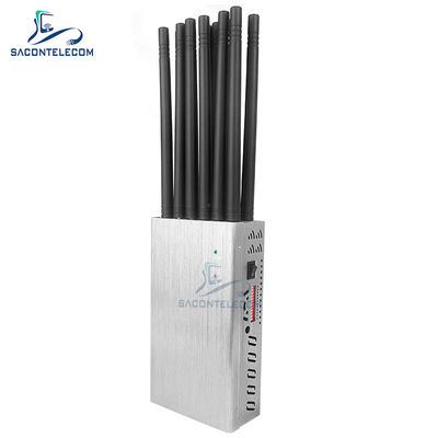 12 kanalen 20w 2 uur werken Draagbare wifi jammer voor mobiele telefoon gps