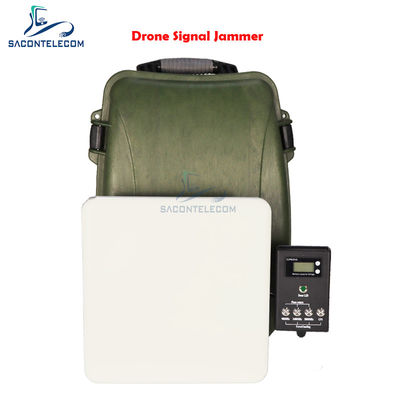 200W High Power Backpack Drone Signal Jammer met 1500m afstand en breedfrequentiebedekking